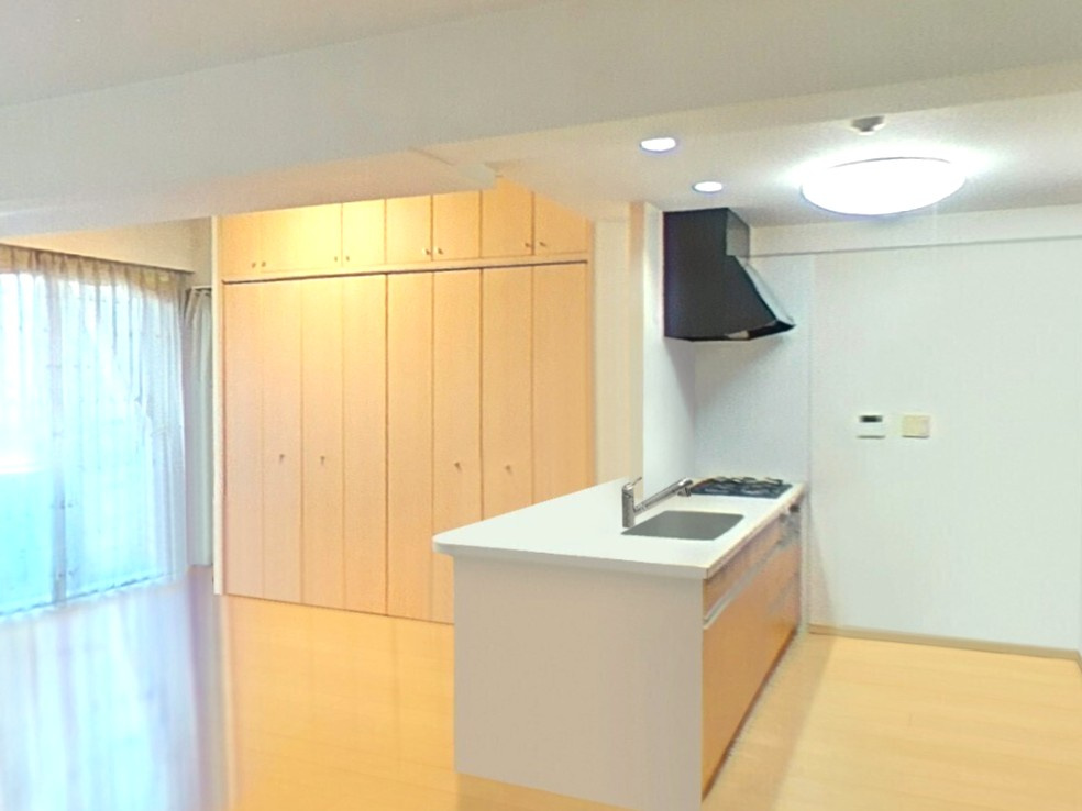 CGによる家具等を消去したイメージ画像です。