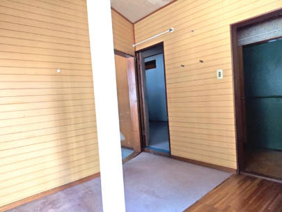 玄関から各部屋へスムーズにつながる動線です。