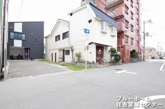 前面道路です！