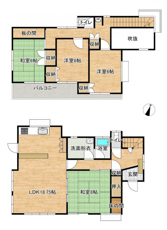 間取り：308000176572