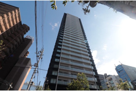 シエリアタワー大阪天満橋の外観