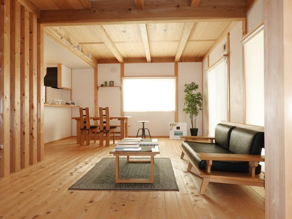 【新潟市北区松浜東町2丁目 未入居の居間】