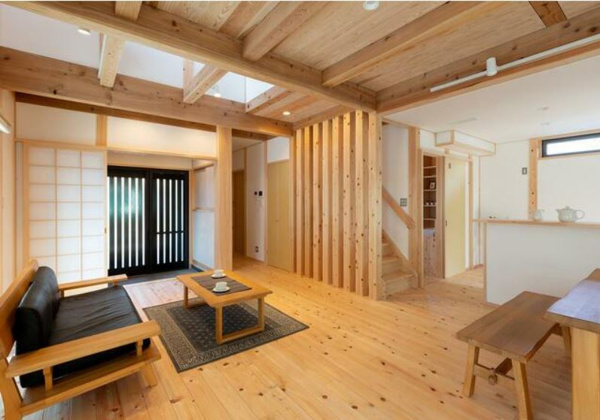 【新潟市北区松浜東町2丁目 未入居の居間】