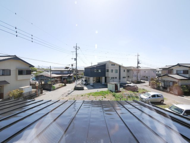 二階から南側を望む