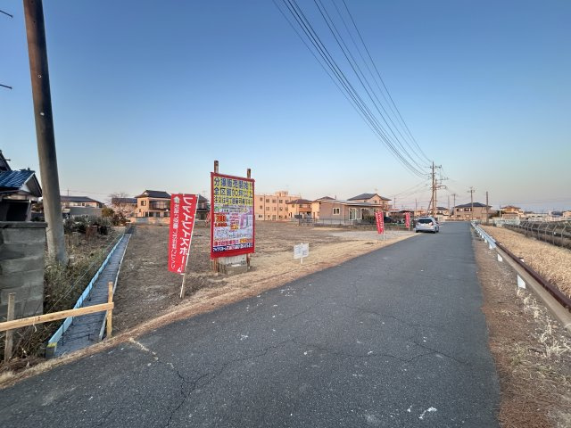 前面道路現地写真です！（2026/02/15撮影）