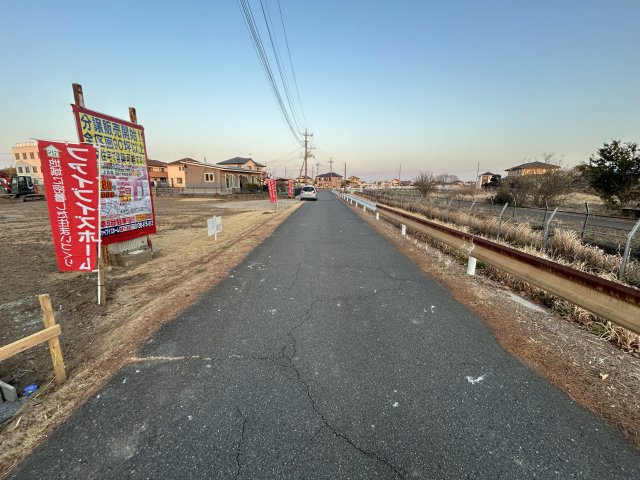 前面道路現地写真です！（2026/02/15撮影）