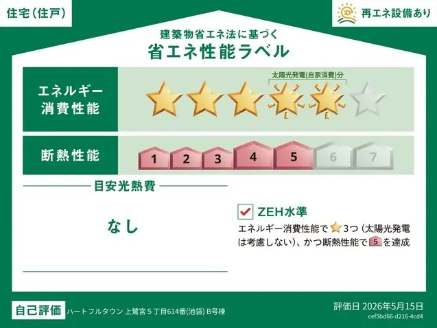 太陽光でエネルギーコストを削減し、優れた断熱性能で床暖房の温もりが続くエコロジー住宅。