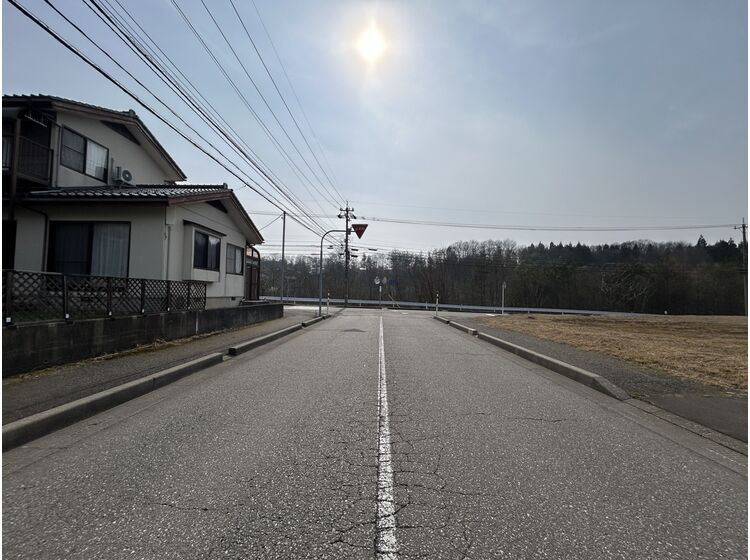 前面道路