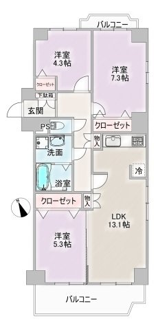 間取り：323000487933