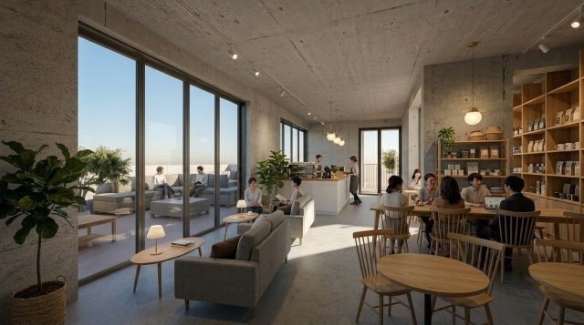 事業用テナントビル参考プラン（建物価格34200万円、建物面積434.90平米）
