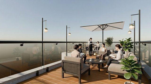 事業用テナントビル参考プラン（建物価格34200万円、建物面積434.90平米）