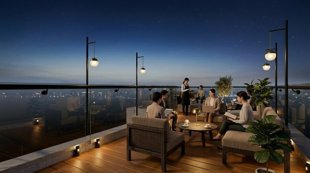 事業用テナントビル参考プラン（建物価格34200万円、建物面積434.90平米）