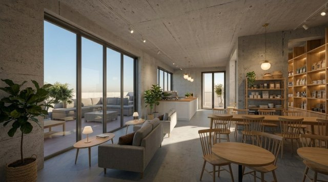 事業用テナントビル参考プラン（建物価格34200万円、建物面積434.90平米）