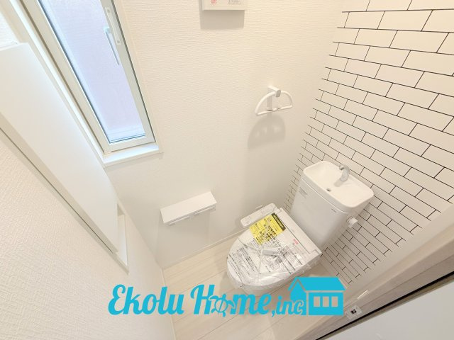 ゆったりとした空間のトイレです