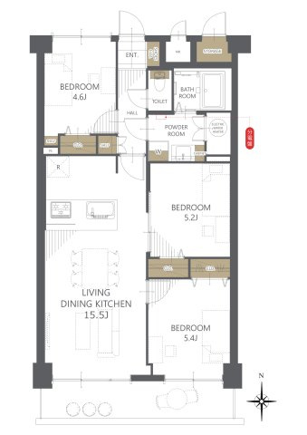 間取り：301000100307