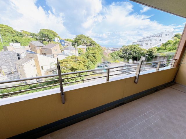 〇海が遠望できます。　洗濯物もすぐに乾きそうな予感がします。