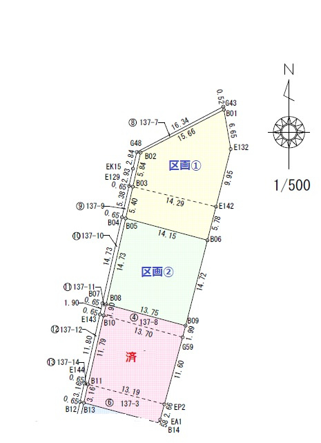 区画図