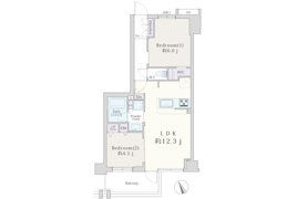 ブリシア立川の間取り