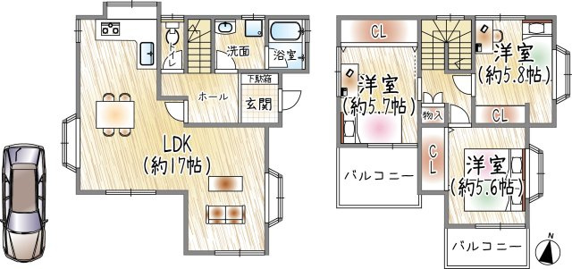 3LDK