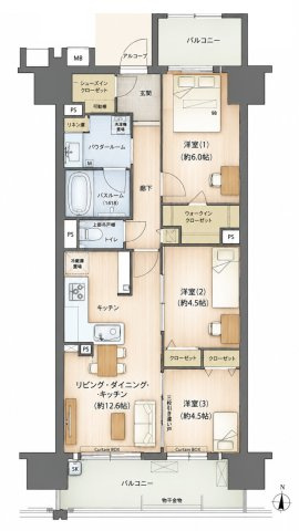 間取り：323000502845