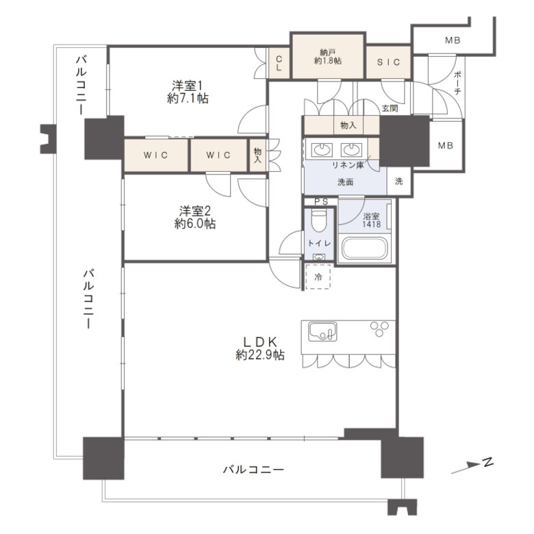 間取り：343000093517