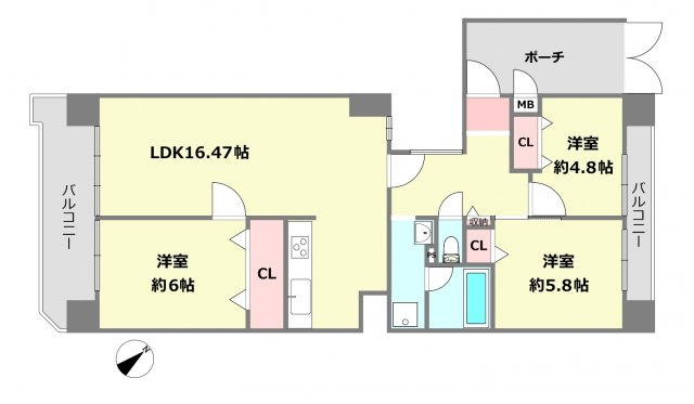 間取り：328000457419