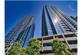  仲介手数料無料 OSAKI WEST CITY TOWERS　E棟（大崎駅西口ペデストリアンデッキ直結）の外観