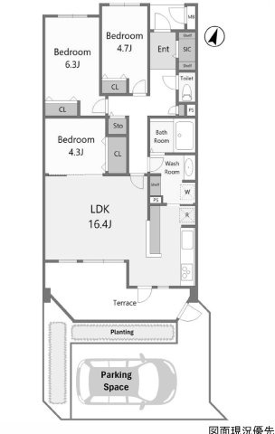 間取り：334000218246