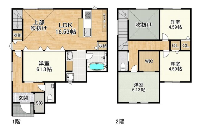 間取り：346000036561