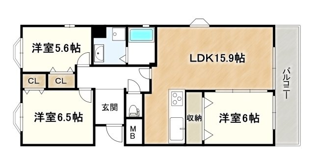 間取り：323000482728