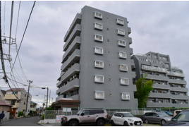 立川市富士見町の中古マンションの外観