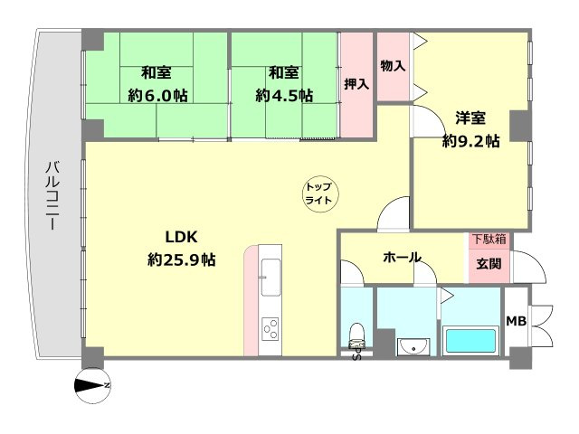 間取り：328000612032