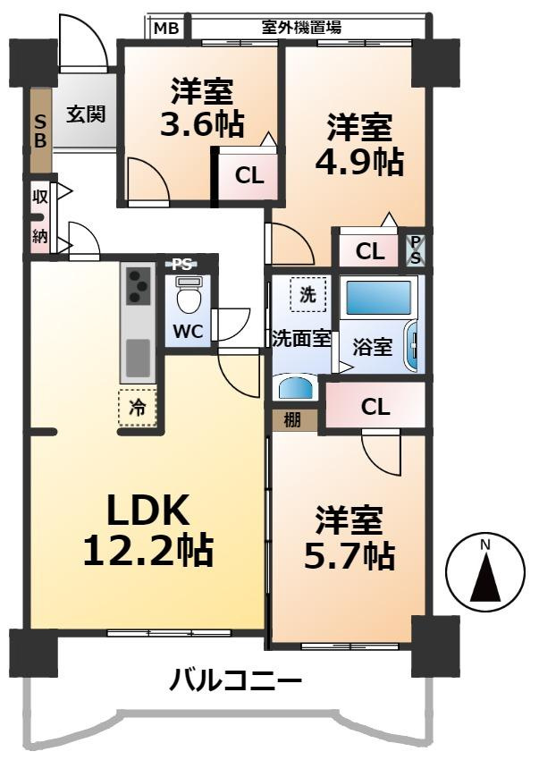 間取り：321000084550
