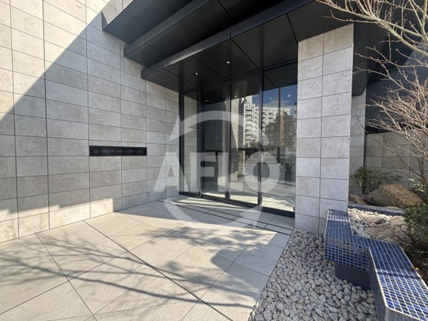 【シエリア梅田豊崎　豊崎小学校区のエントランス】