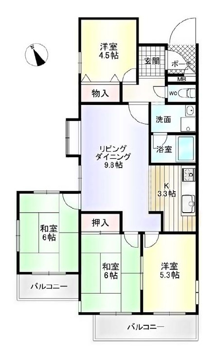 間取り：328000624190