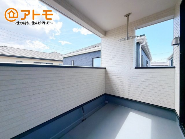 インナーバルコニーはお出かけ中の急な雨でも安心♪