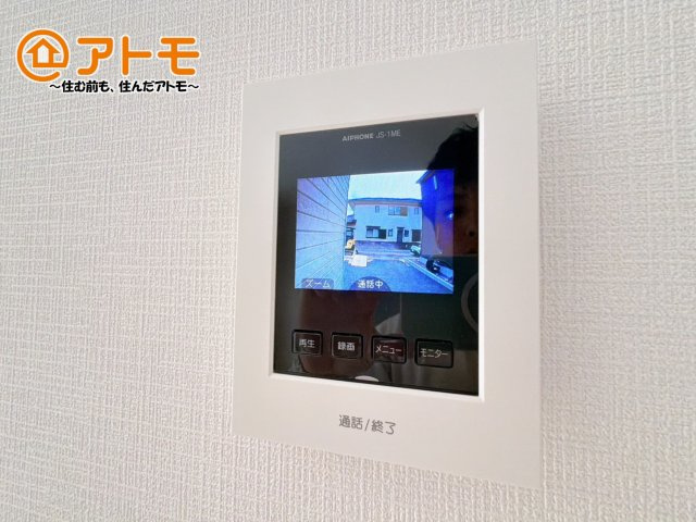 TVモニター付きインターホンは防犯性に優れています！