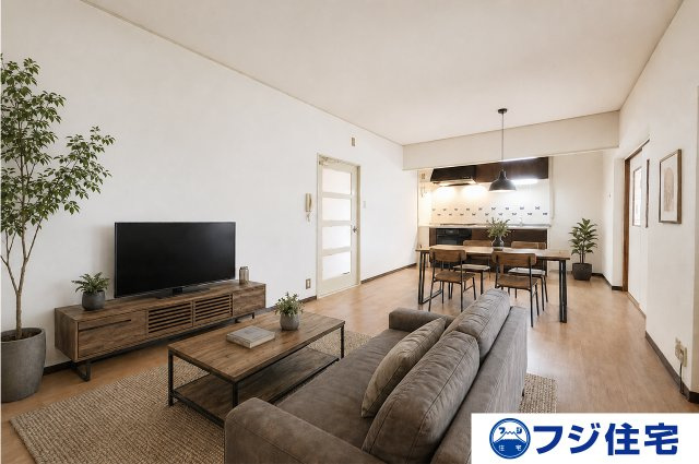※バーチャルステージング画像（AI合成）です。合成された家具等は販売価格に含まれません。