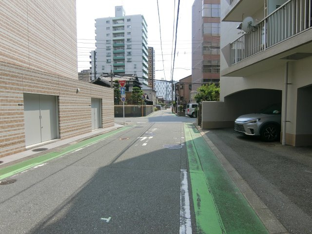 前面道路です！