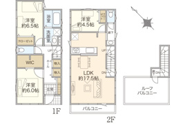 Vergarde久里浜6丁目　全6棟の間取り
