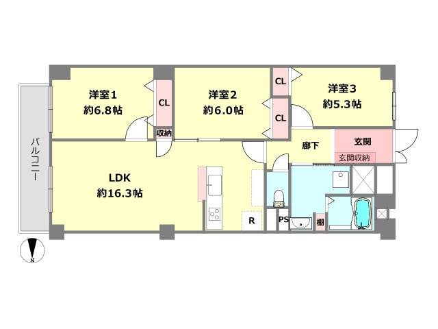 間取り：328000652286