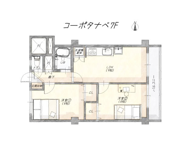 間取り：323000516990