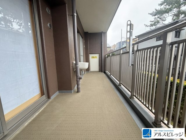 南西向きバルコニーで毎日のお洗濯もラクラク快適