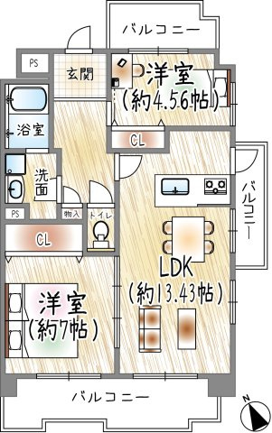 間取り：327001674974