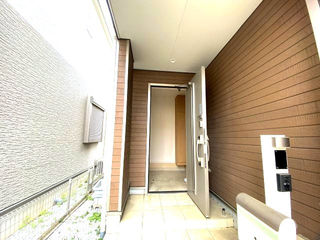 ゆったりとした玄関です。