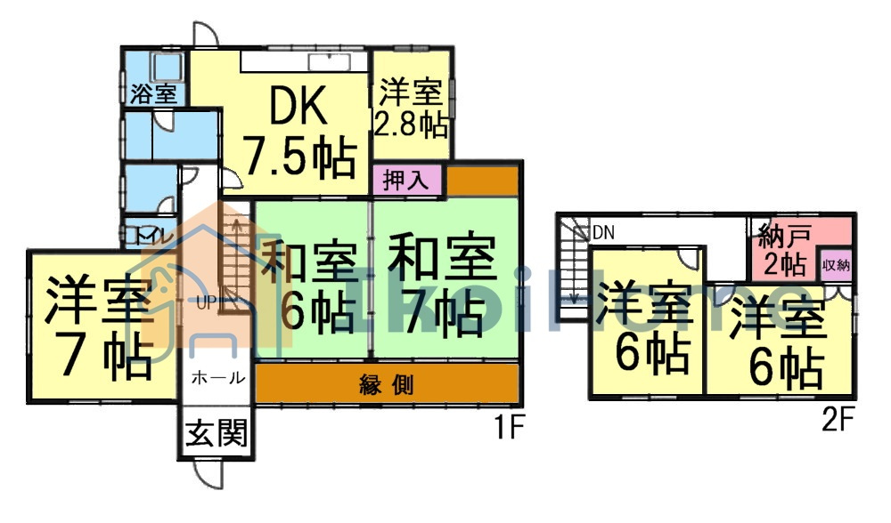 ●年中無休：当日予約可●1階続き和室が2部屋開放的で、広い縁側でゆっくりお暮しいただけます！
