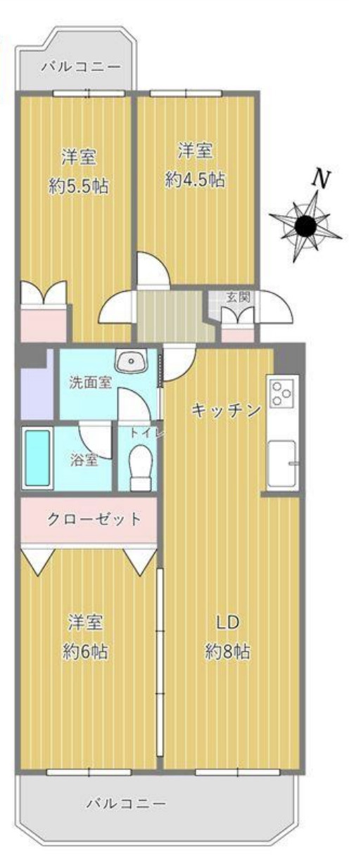 間取り：311002491572