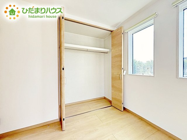 居室にゆとりが持てる大収納クローゼット付き♪