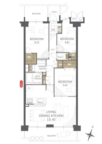 間取り：312001232763