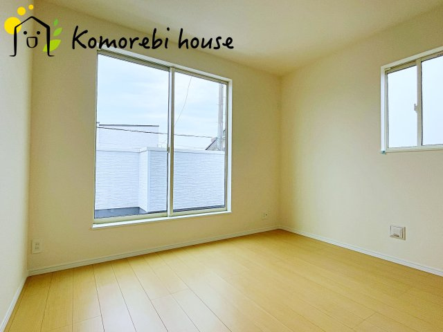 個人の部屋や寝室として使える洋室です